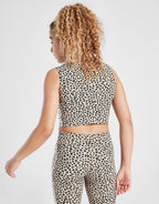 Girls' All Over Print Leopard Tank Top Junior