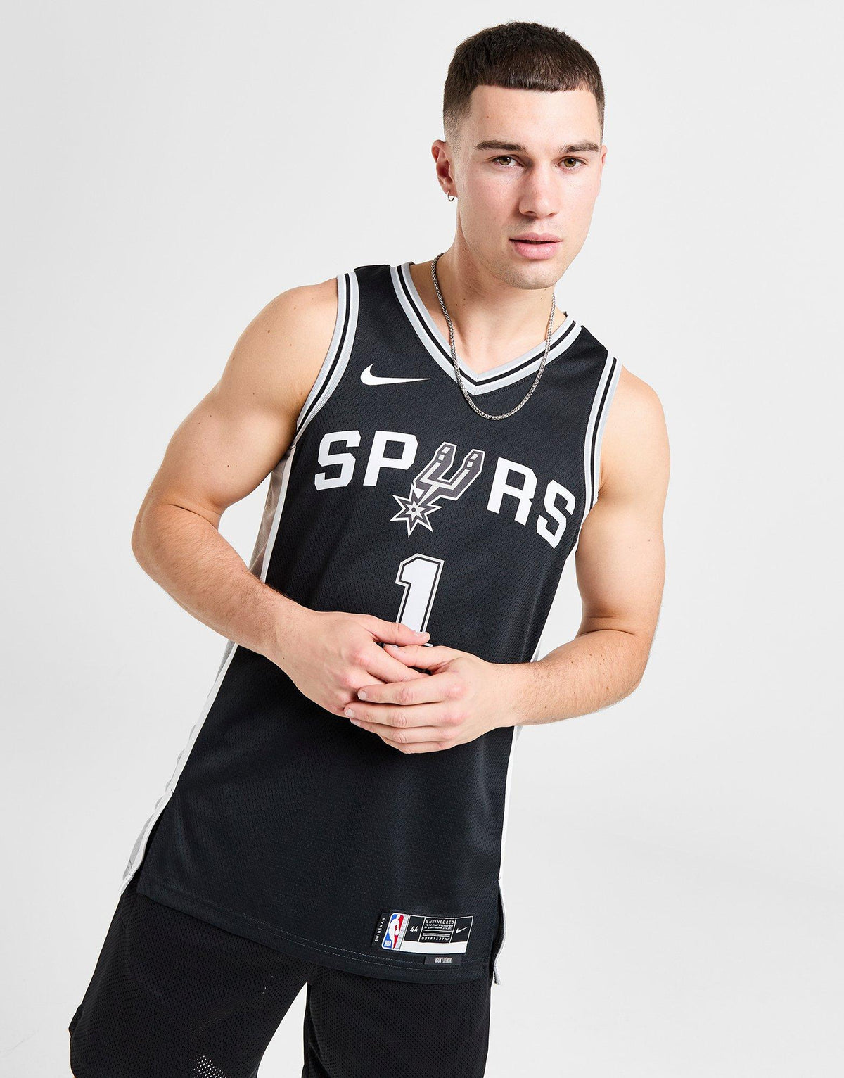 NBA San Antonio Spurs Wembanyama #1 Icon Jersey