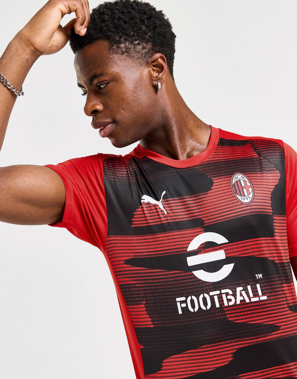 AC Milan Pre Match Short Sleeve Shirt