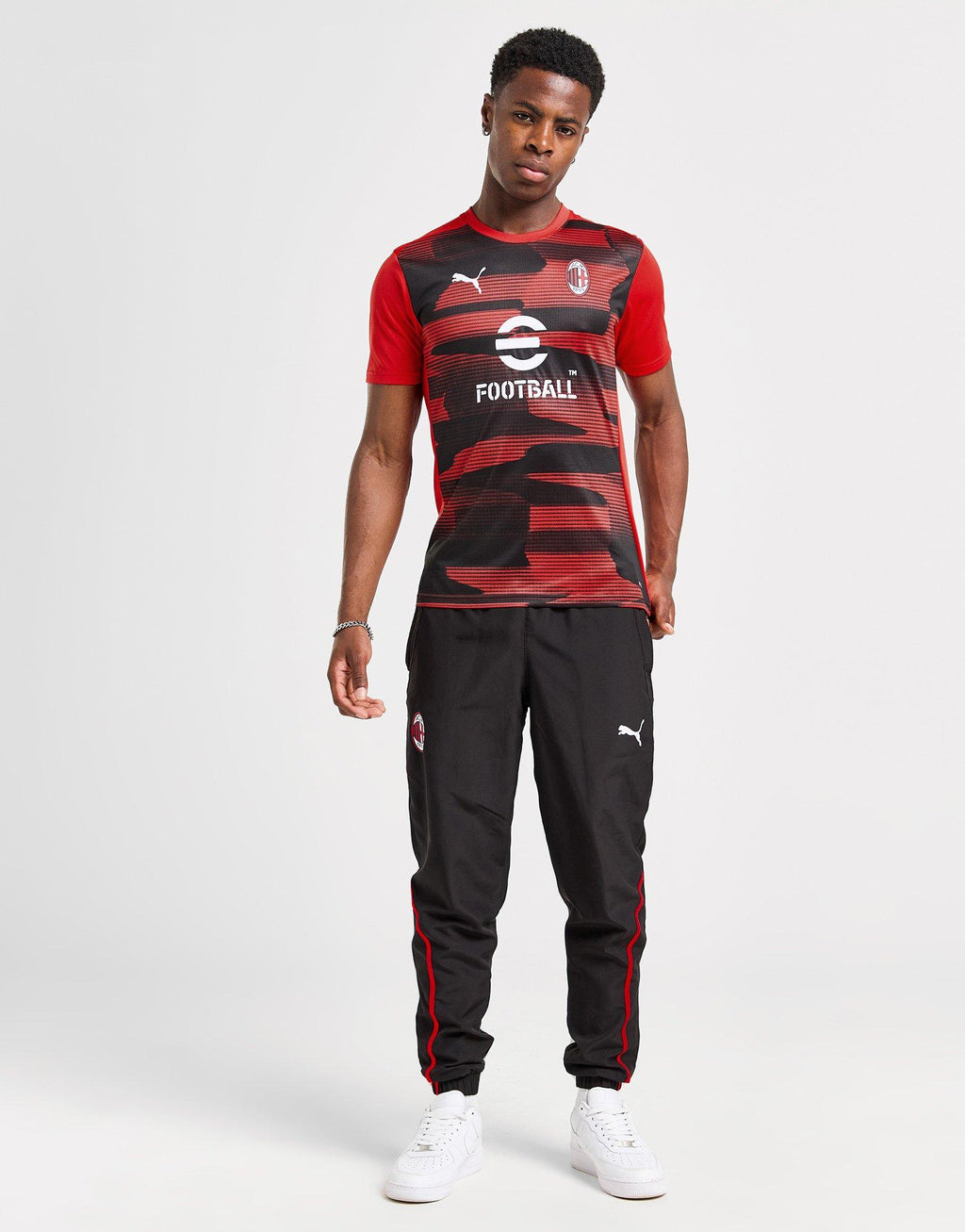 AC Milan Pre Match Short Sleeve Shirt