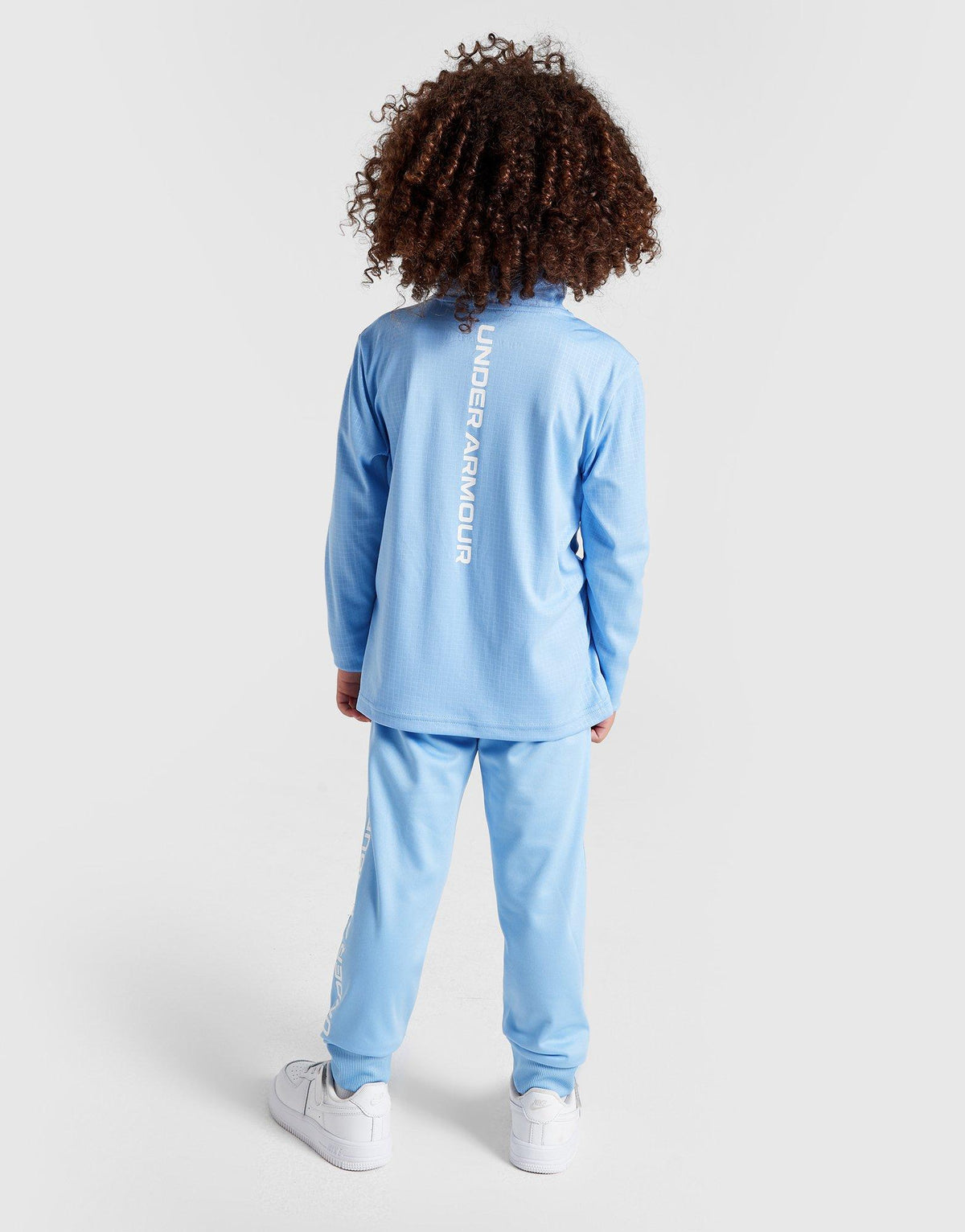 1/4 Zip Grid Tracksuit Children