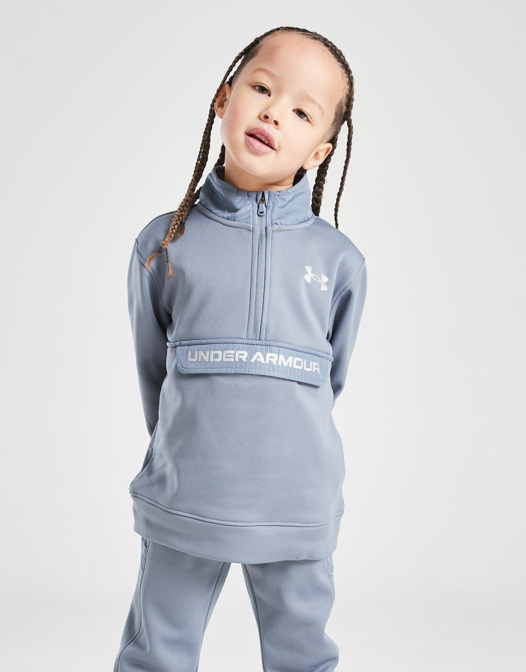 Poly Fleece 1/4 Zip Tracksuit Children