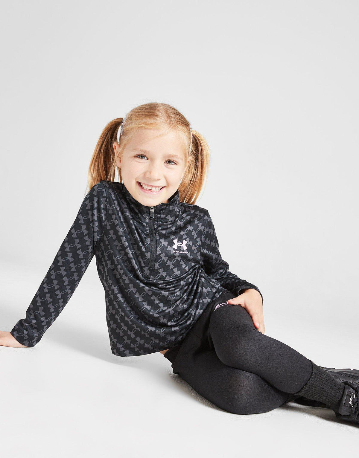 Girls' Wordmark All Over Print Set Infant