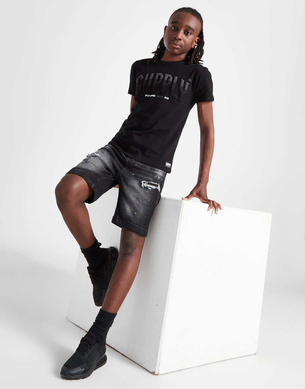 Raven Denim Shorts Junior
