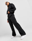 Woven Wide Leg Track Pants