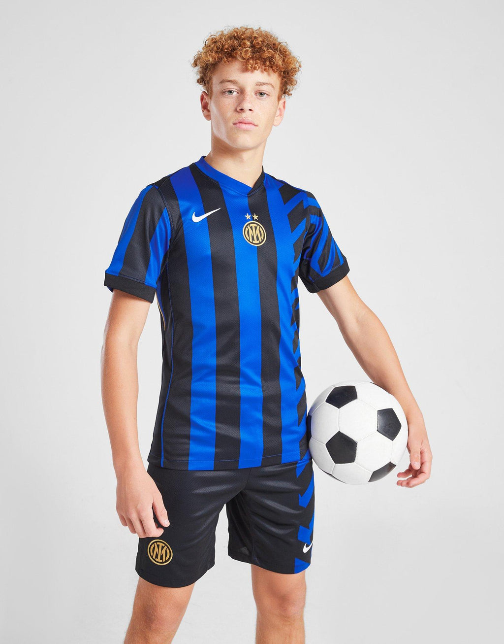 Inter Milan 2024/25 Home Shorts Junior