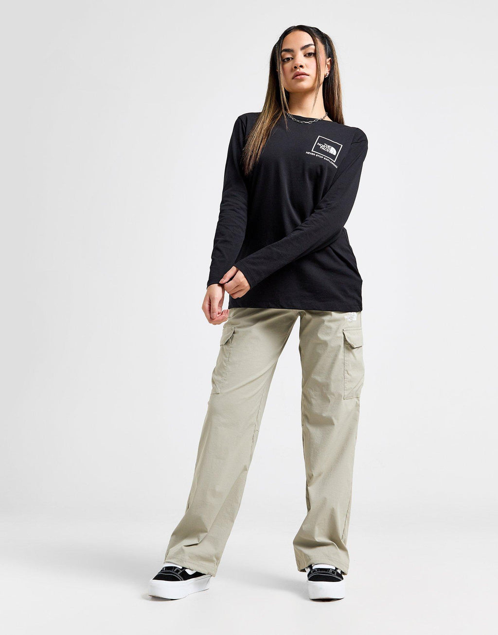 Outline Mountain Long-Sleeved T-Shirt