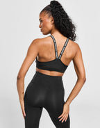 Wordmark Strappy Sports Bra