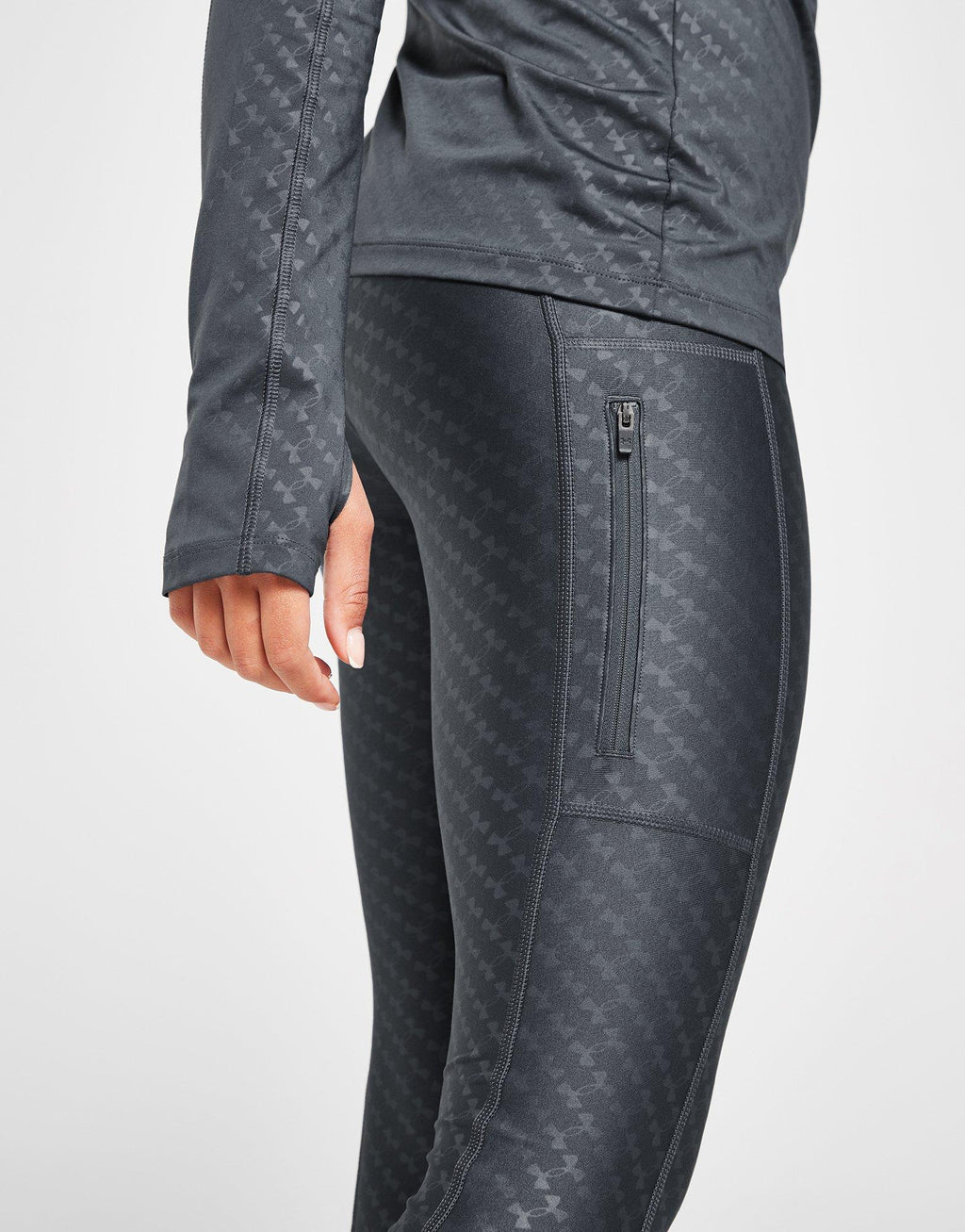 Emboss All Over Print Leggings