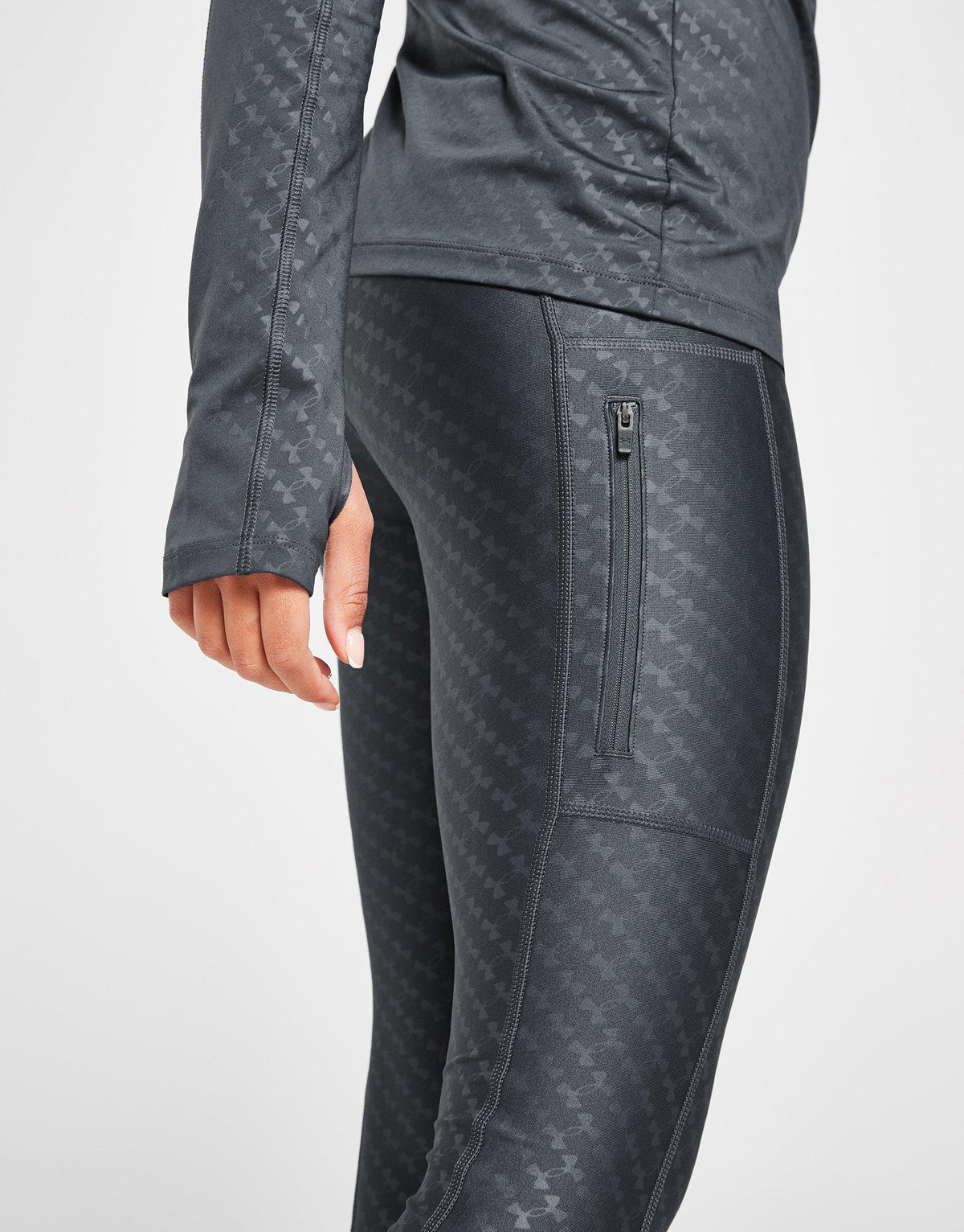 Emboss All Over Print Leggings