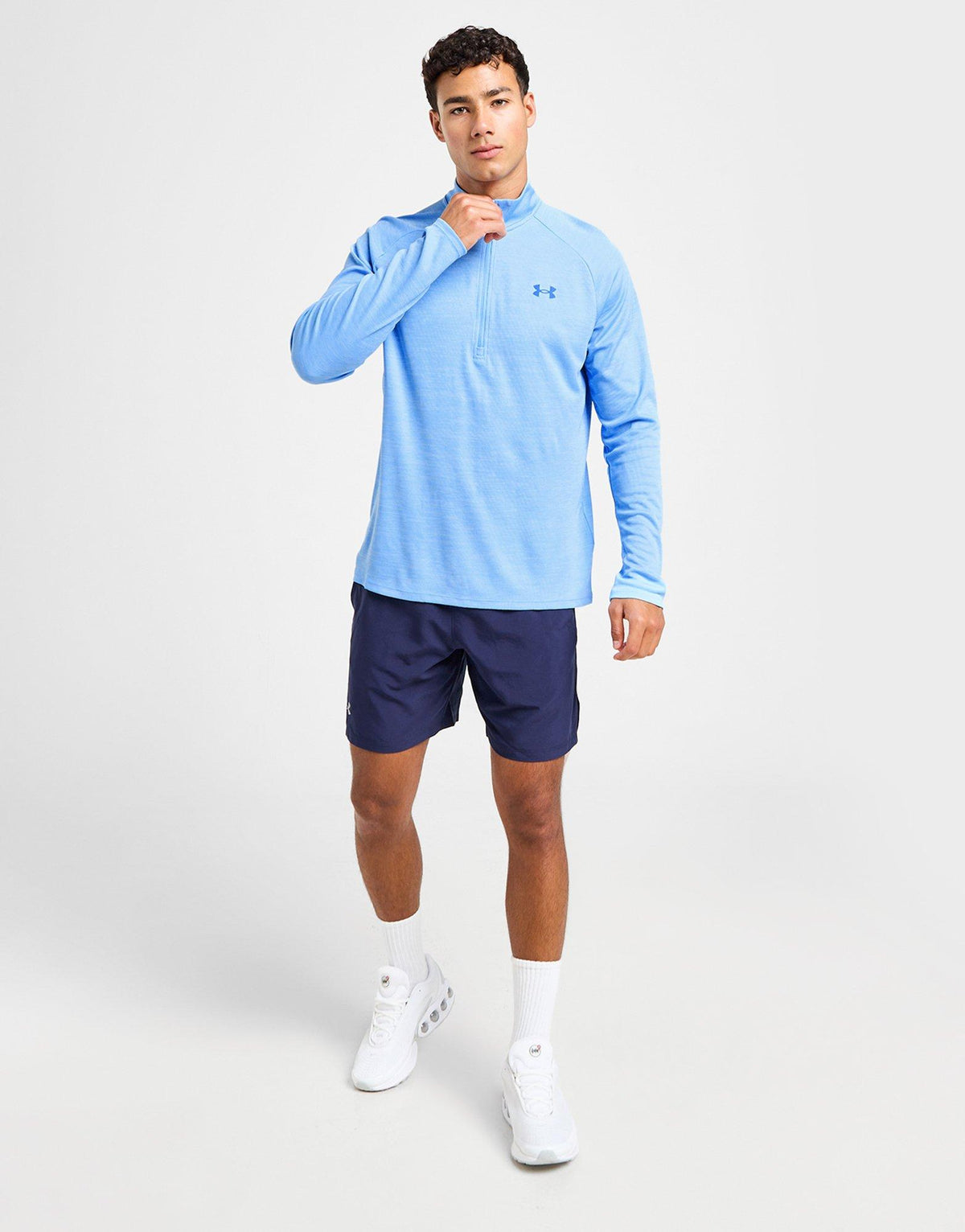 Tech Textured 1/4 Zip Top