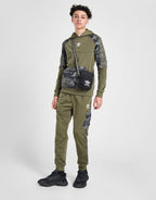 Camo Colour Block Mix Cargo Joggers Junior