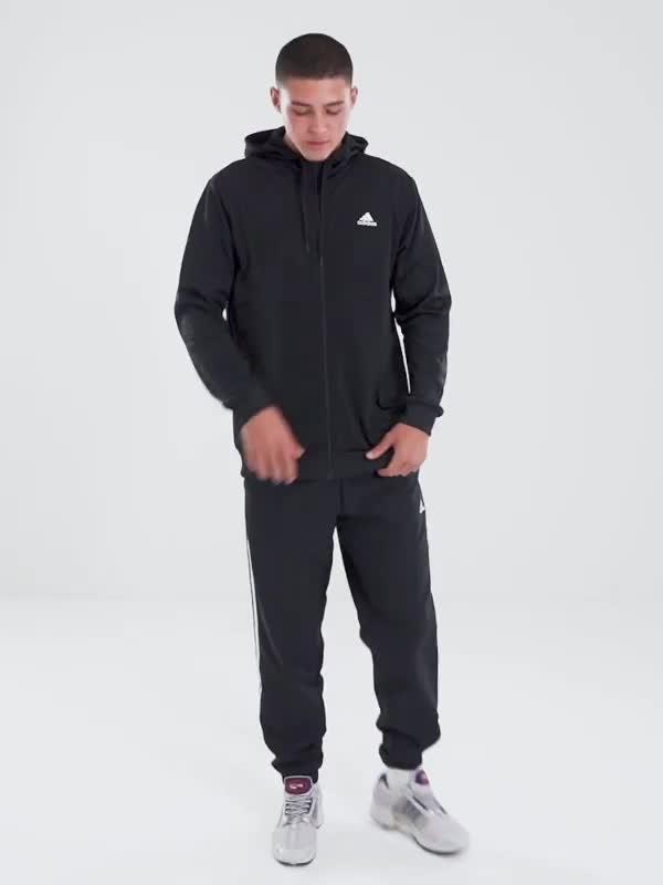 Poly Linear Full Zip Hoodie