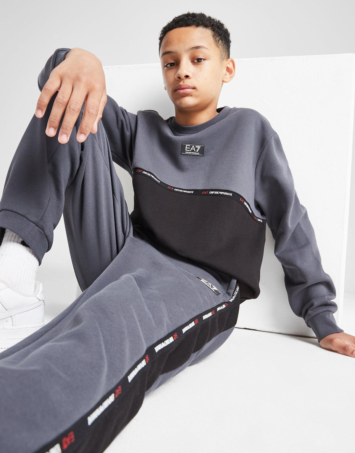 Tape Crew Sweatshirt Junior