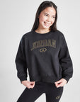 Girls' Glitter Crew Sweatshirt Junior