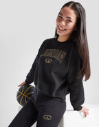 Girls' Glitter Crew Sweatshirt Junior