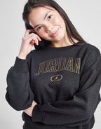 Girls' Glitter Crew Sweatshirt Junior
