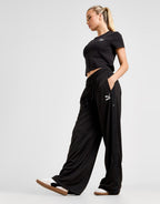 Popper Wide Leg Track Pants