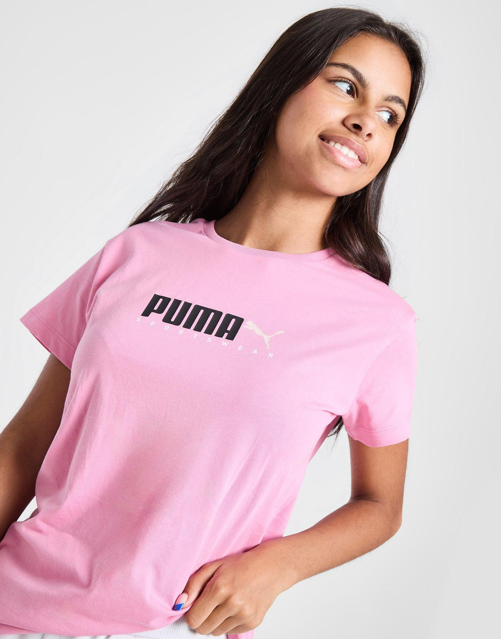 Girls' Logo Boyfriend T-Shirt Junior