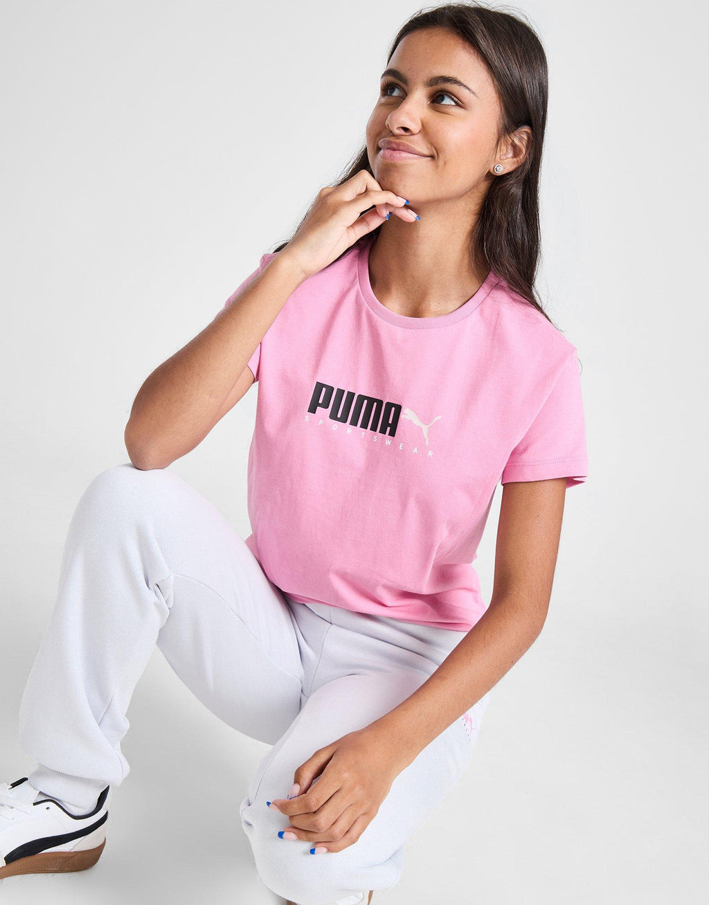 Girls' Logo Boyfriend T-Shirt Junior