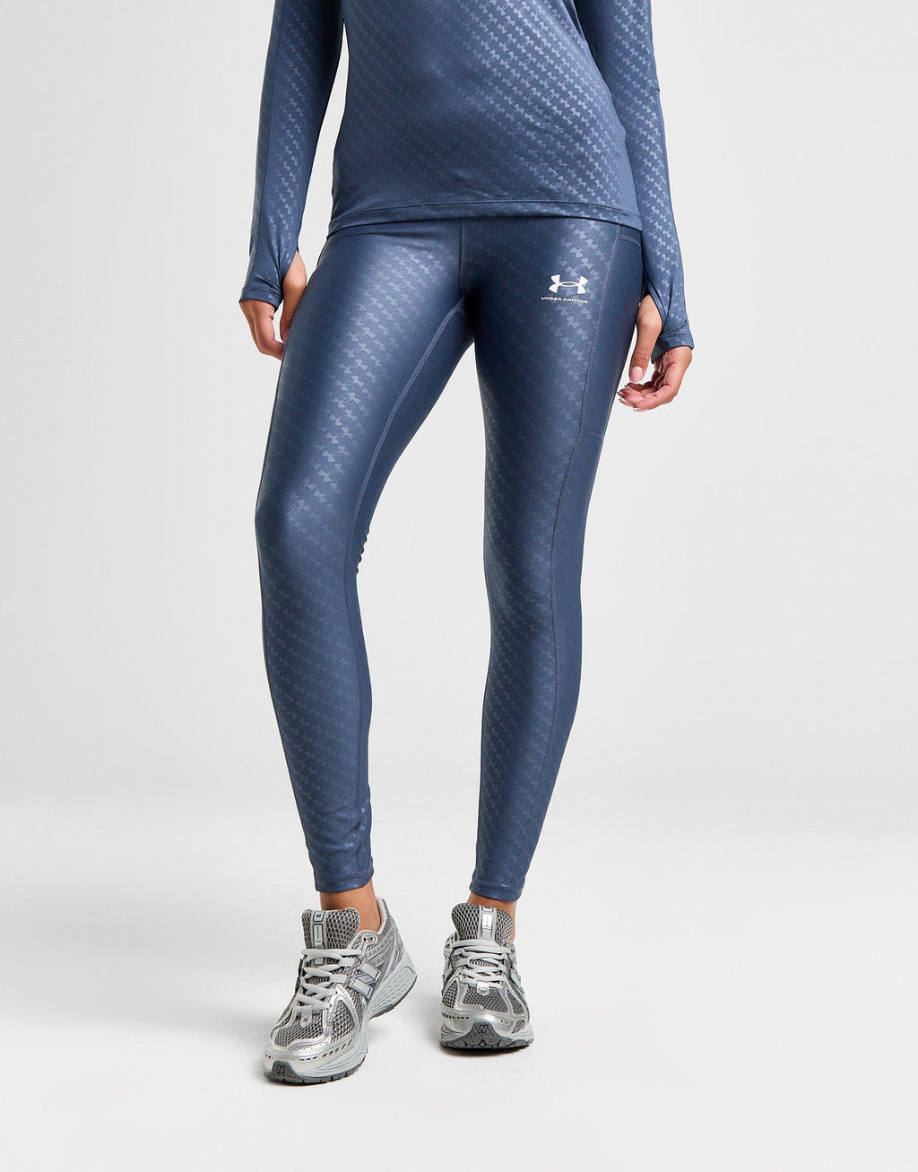 Embossed All Over Print Leggings
