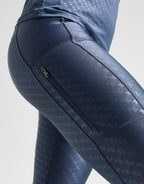 Embossed All Over Print Leggings
