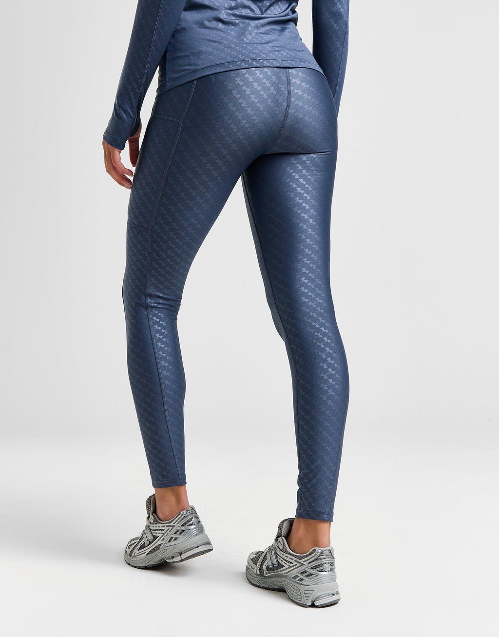 Embossed All Over Print Leggings