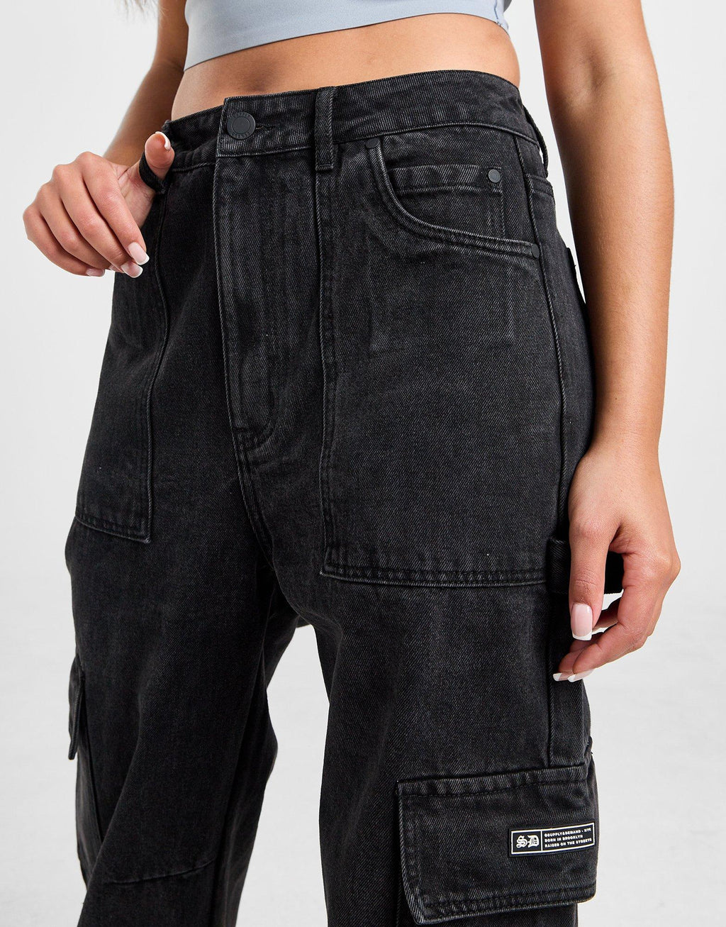 Superior Denim Cargo Jeans
