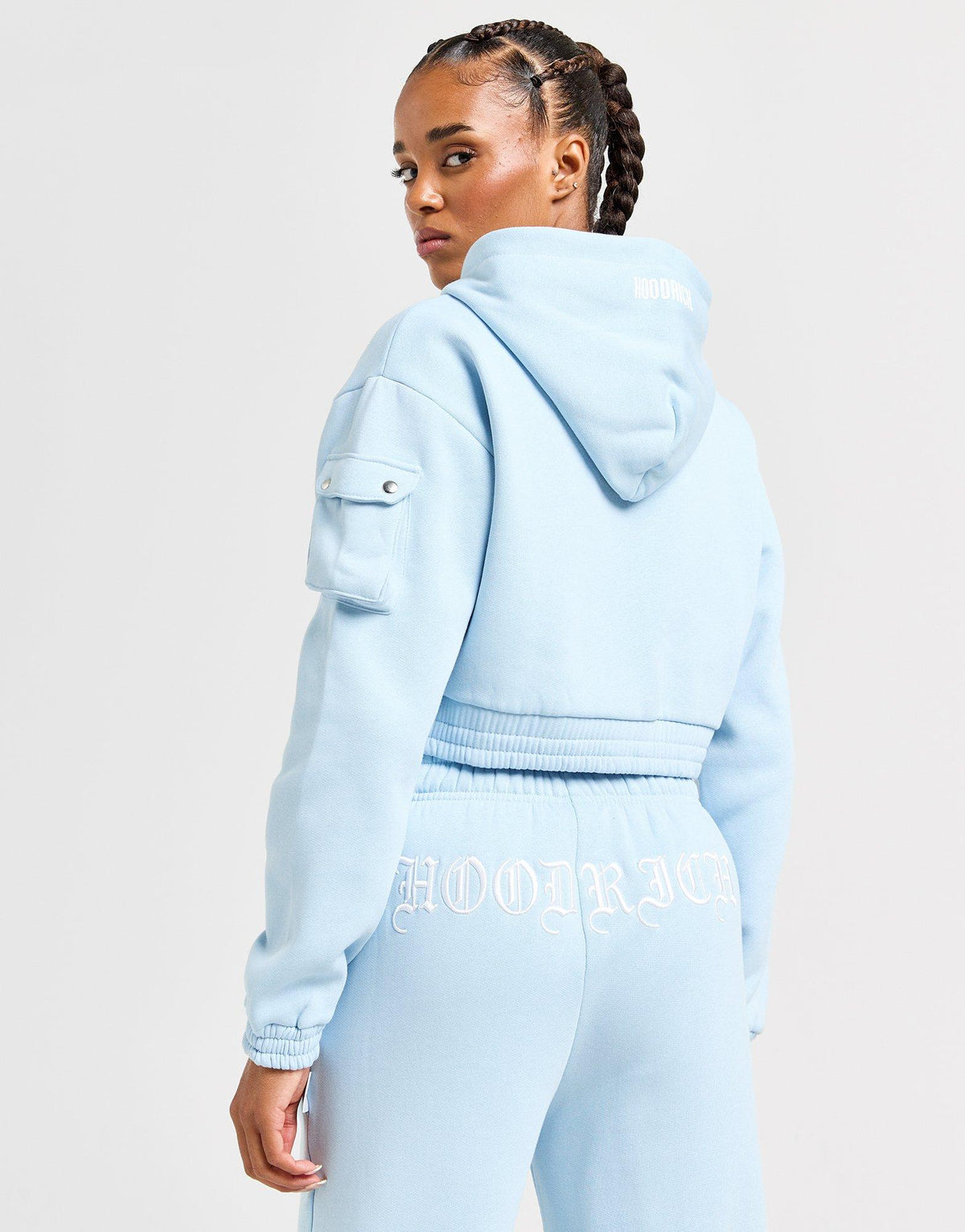 Dusk Crop Full Zip Hoodie