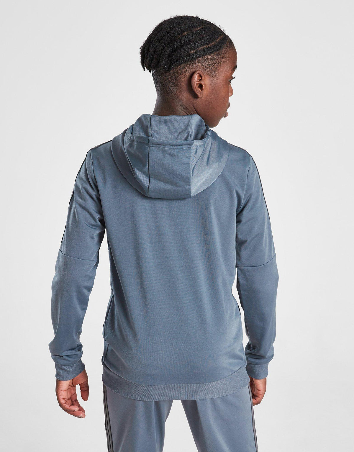 SST Linear Poly Full Zip Hoodie Junior