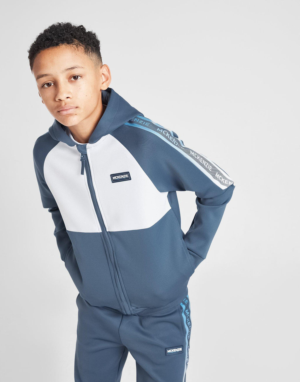 Glint Poly Full Zip Hoodie Junior
