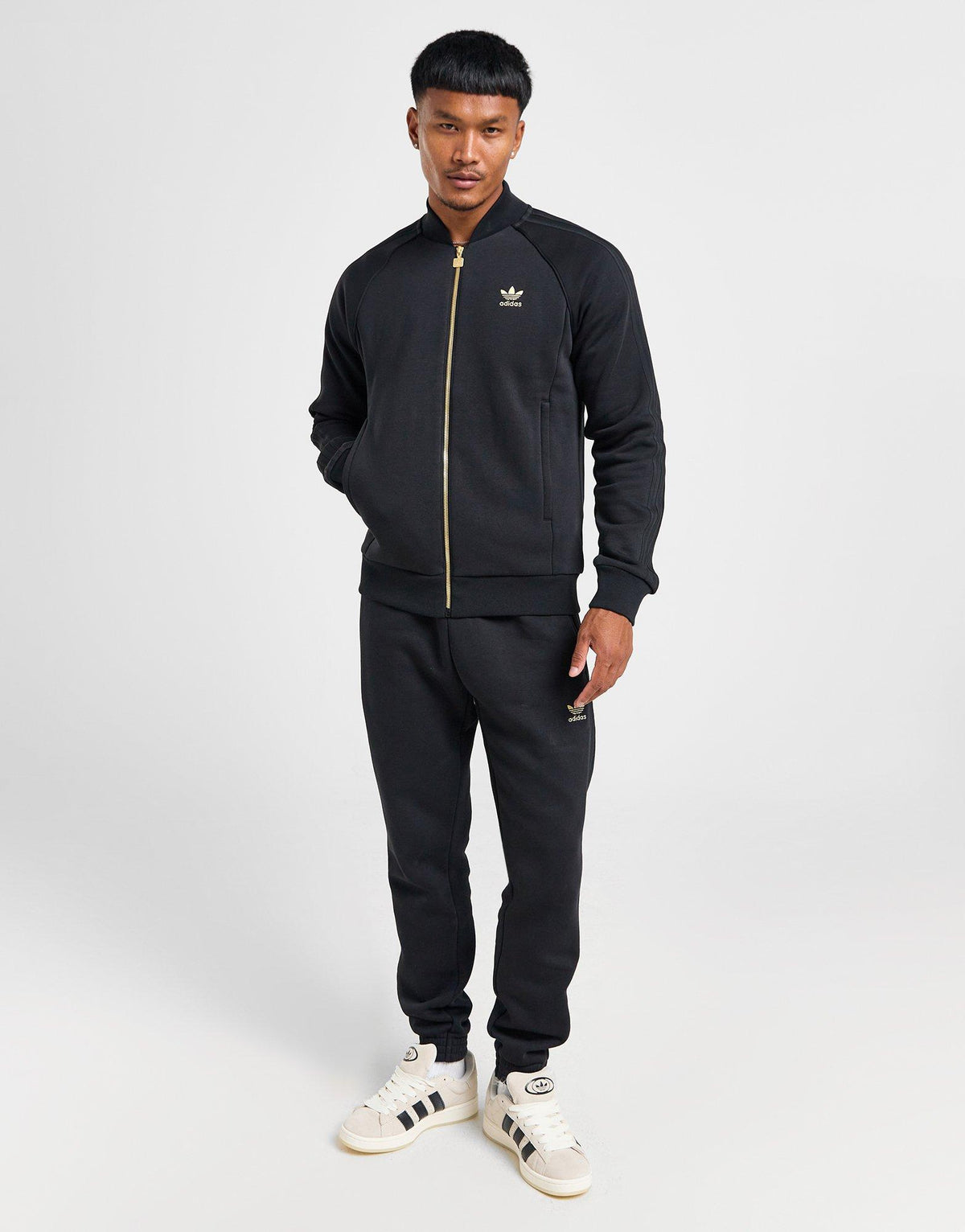 3-Stripes Fleece Track Top