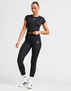 Hyperglam Embossed Crop Top