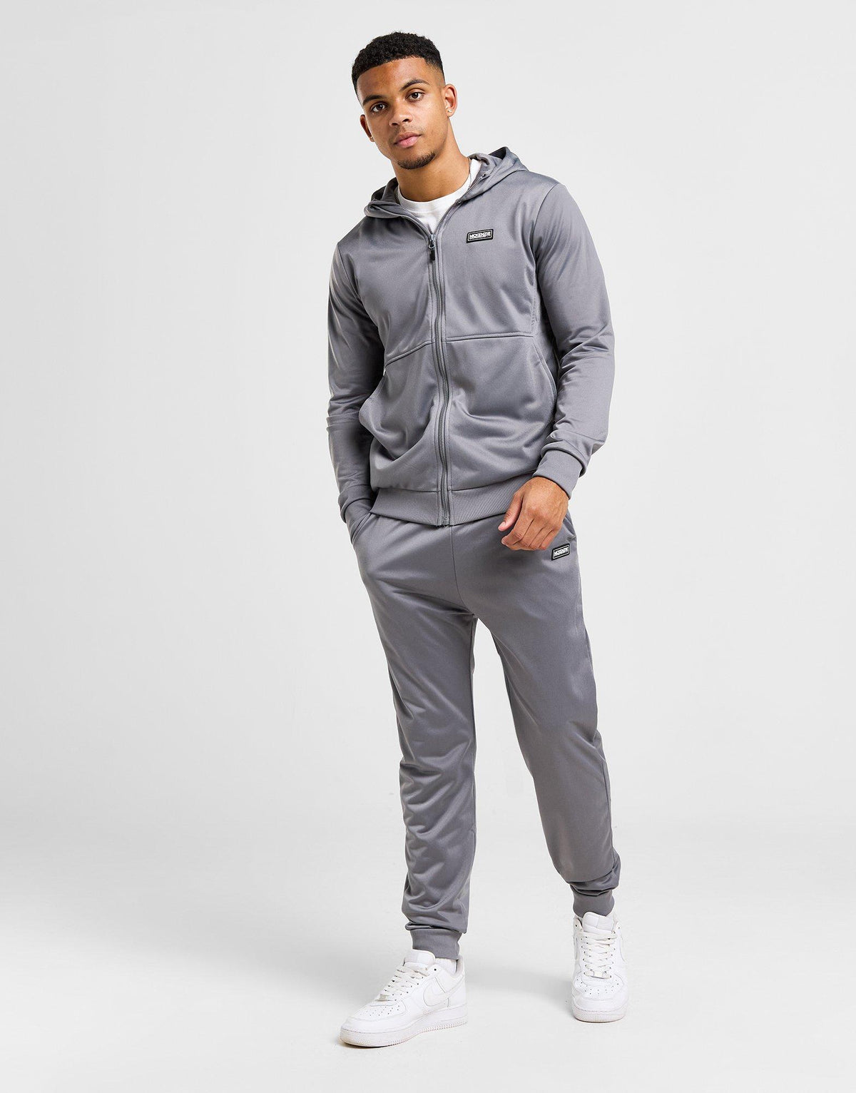 Dalston Poly Full Zip Hoodie