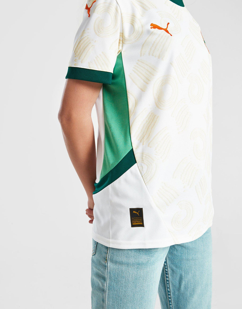 Ivory Coast 2025 Away Shirt Junior