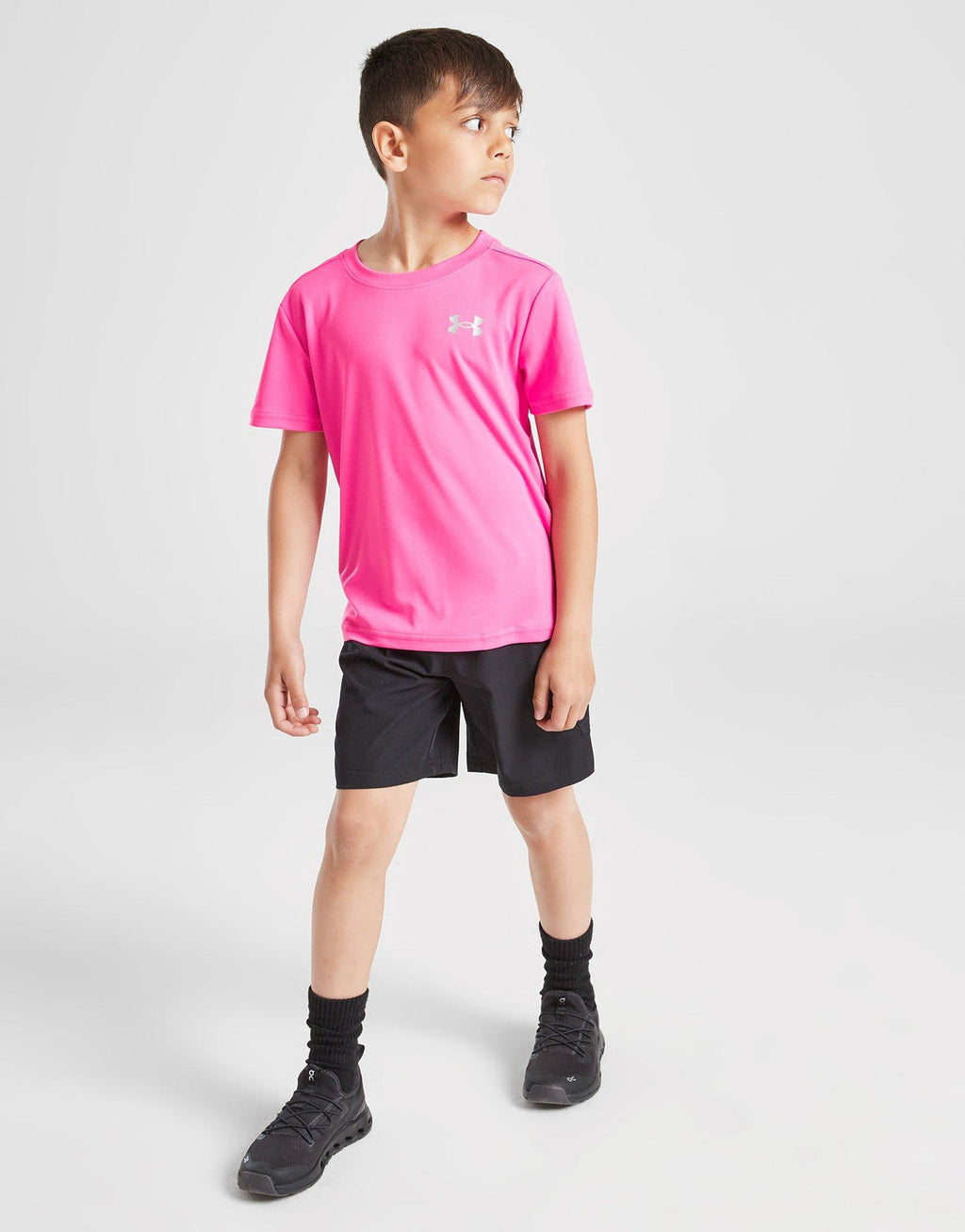 UA Tech T-Shirt/Woven Cargo Shorts Set Children