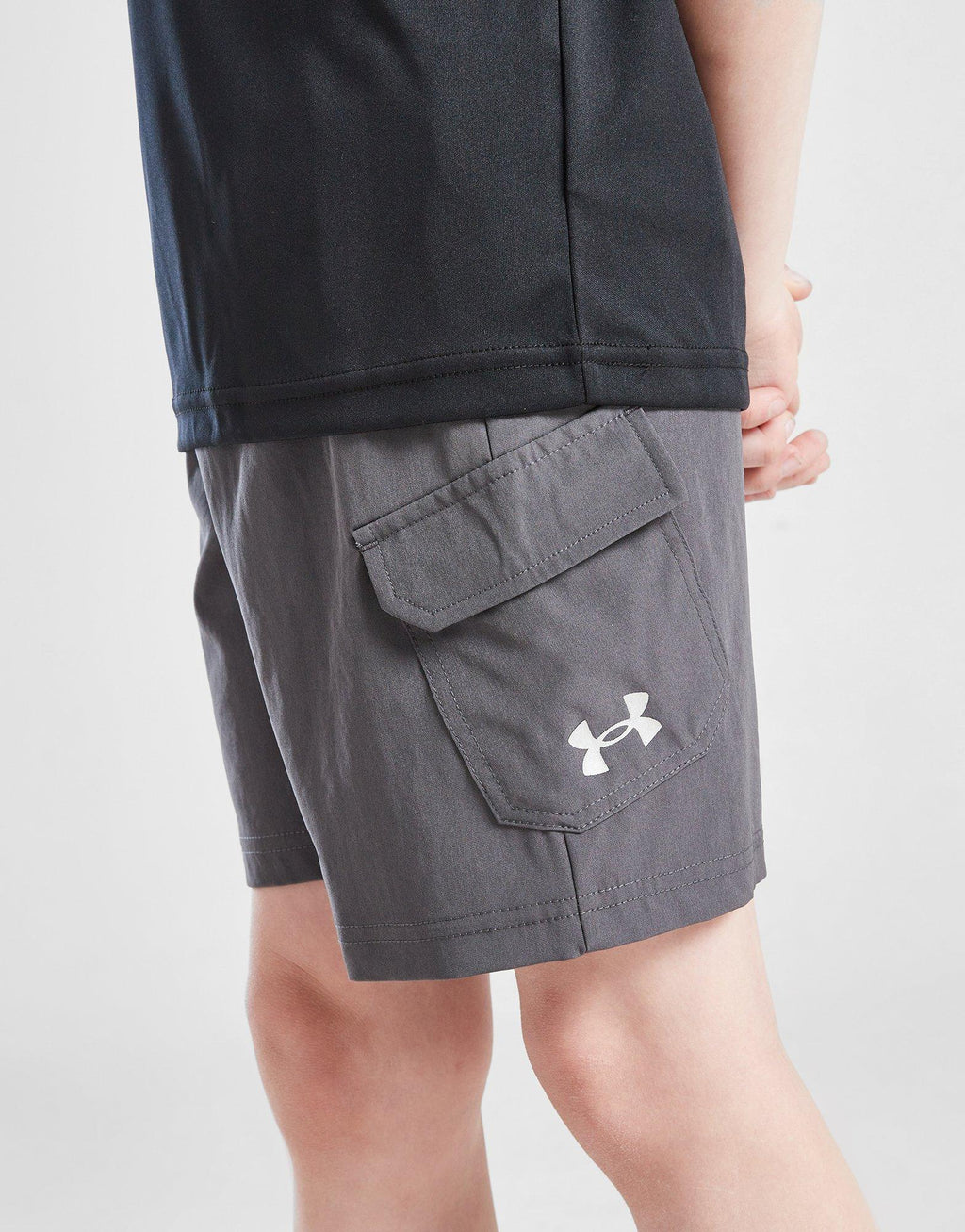 UA Tech T-Shirt/Woven Cargo Shorts Set Children