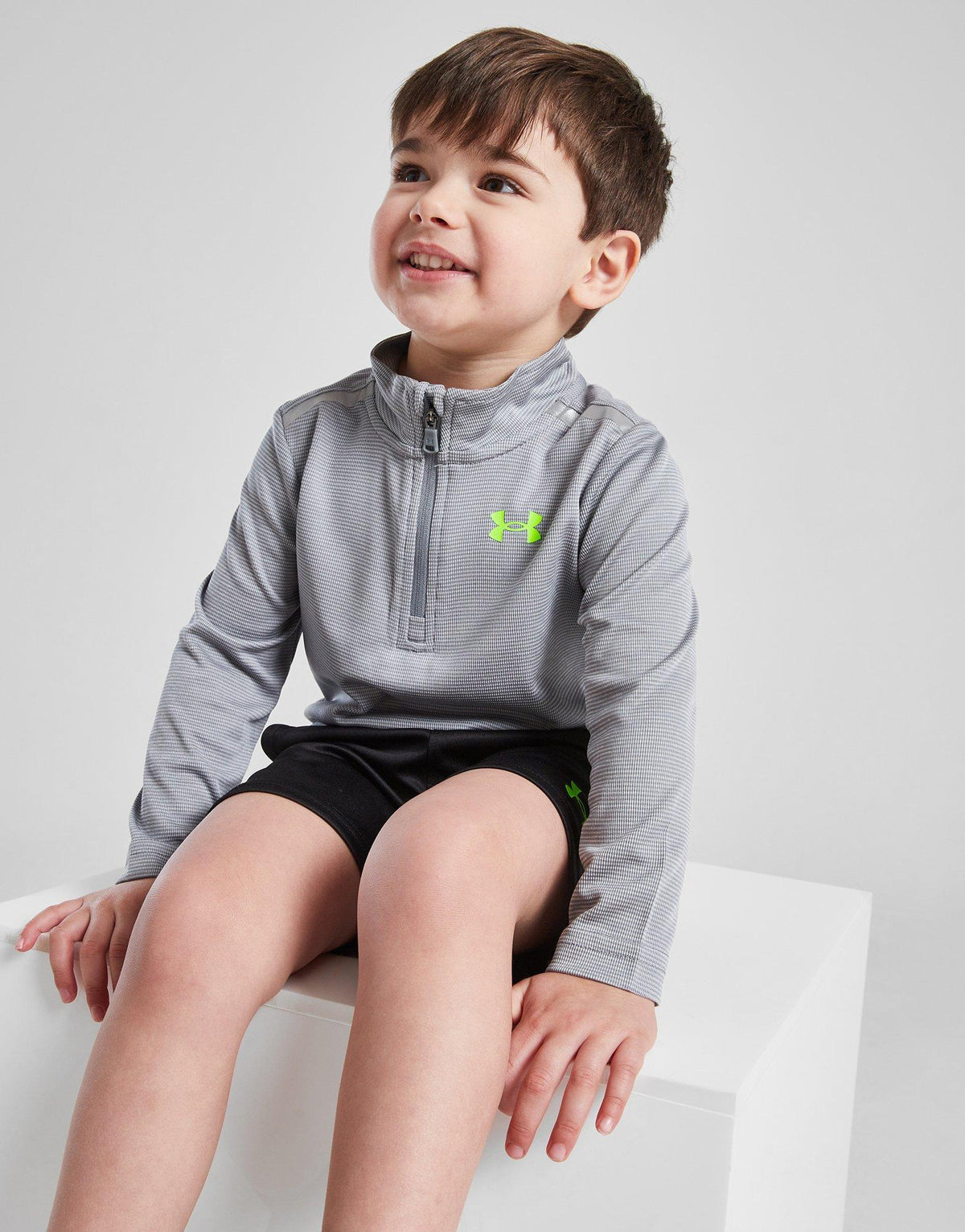UA Tech Twist 1/4 Zip/Shorts Set Infant