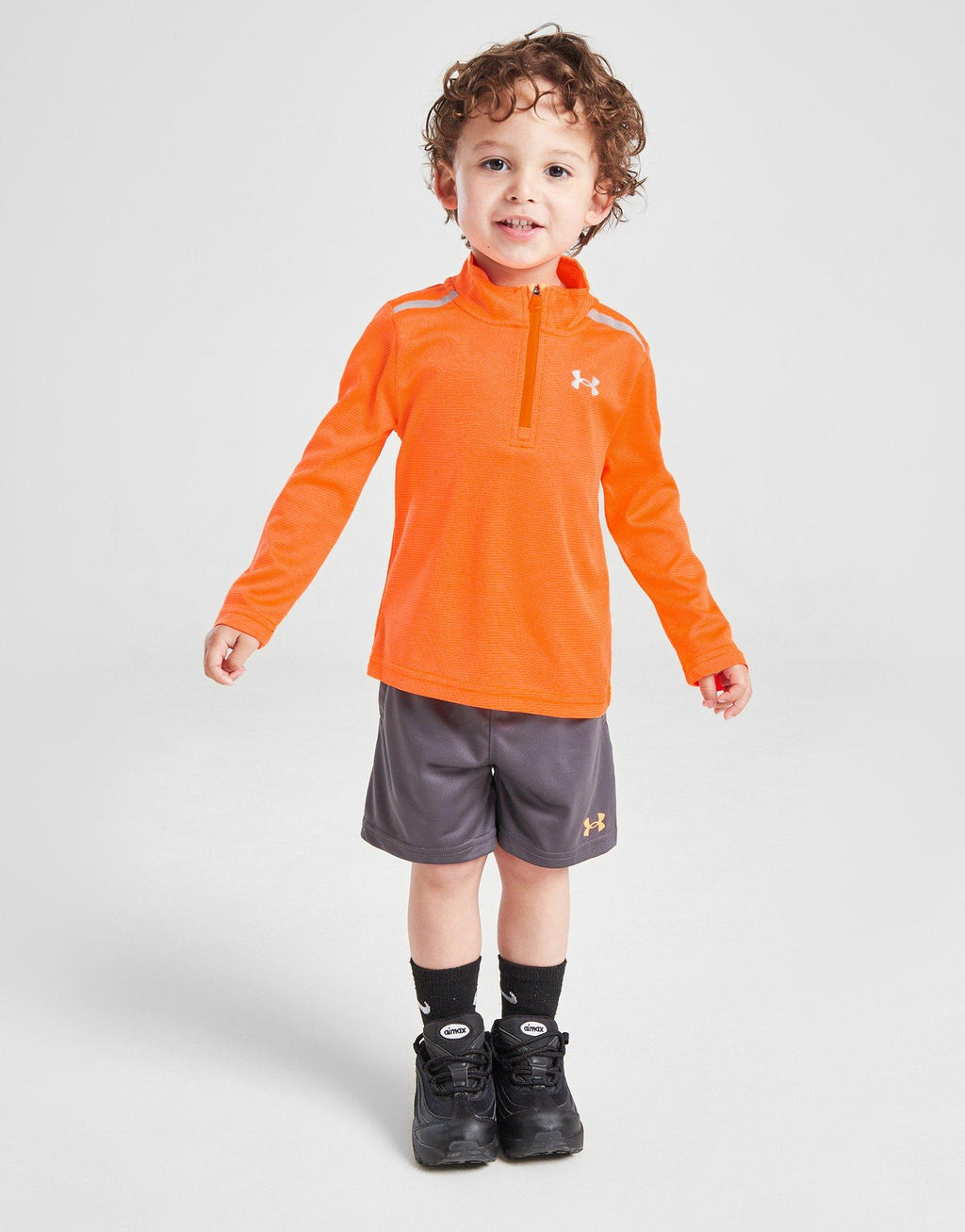 UA Tech Twist 1/4 Zip/Shorts Set Infant