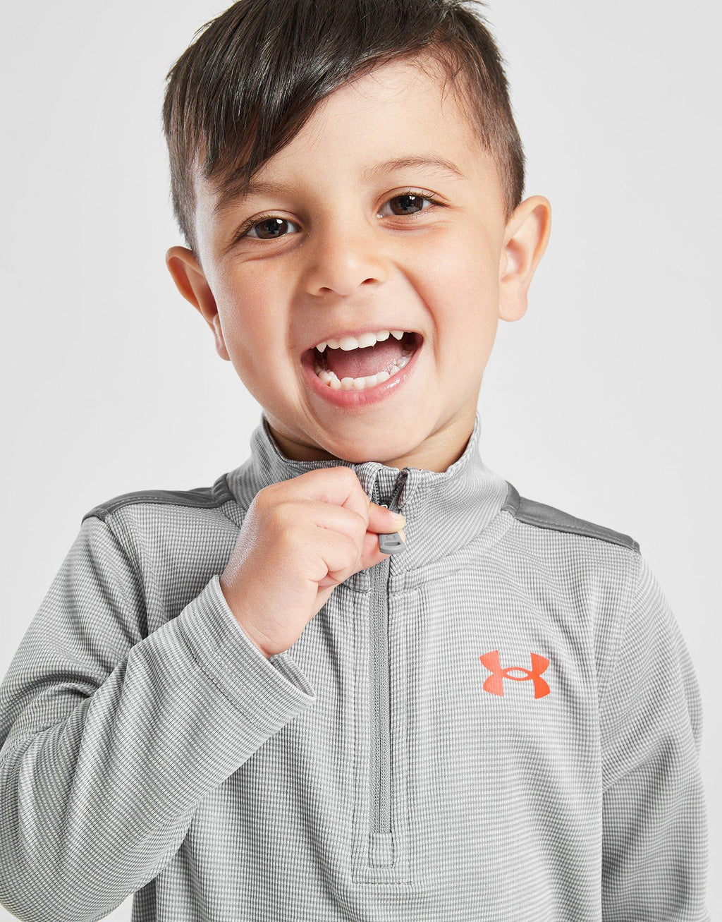UA Tech Twist 1/4 Zip Top/Track Pants Set Infant