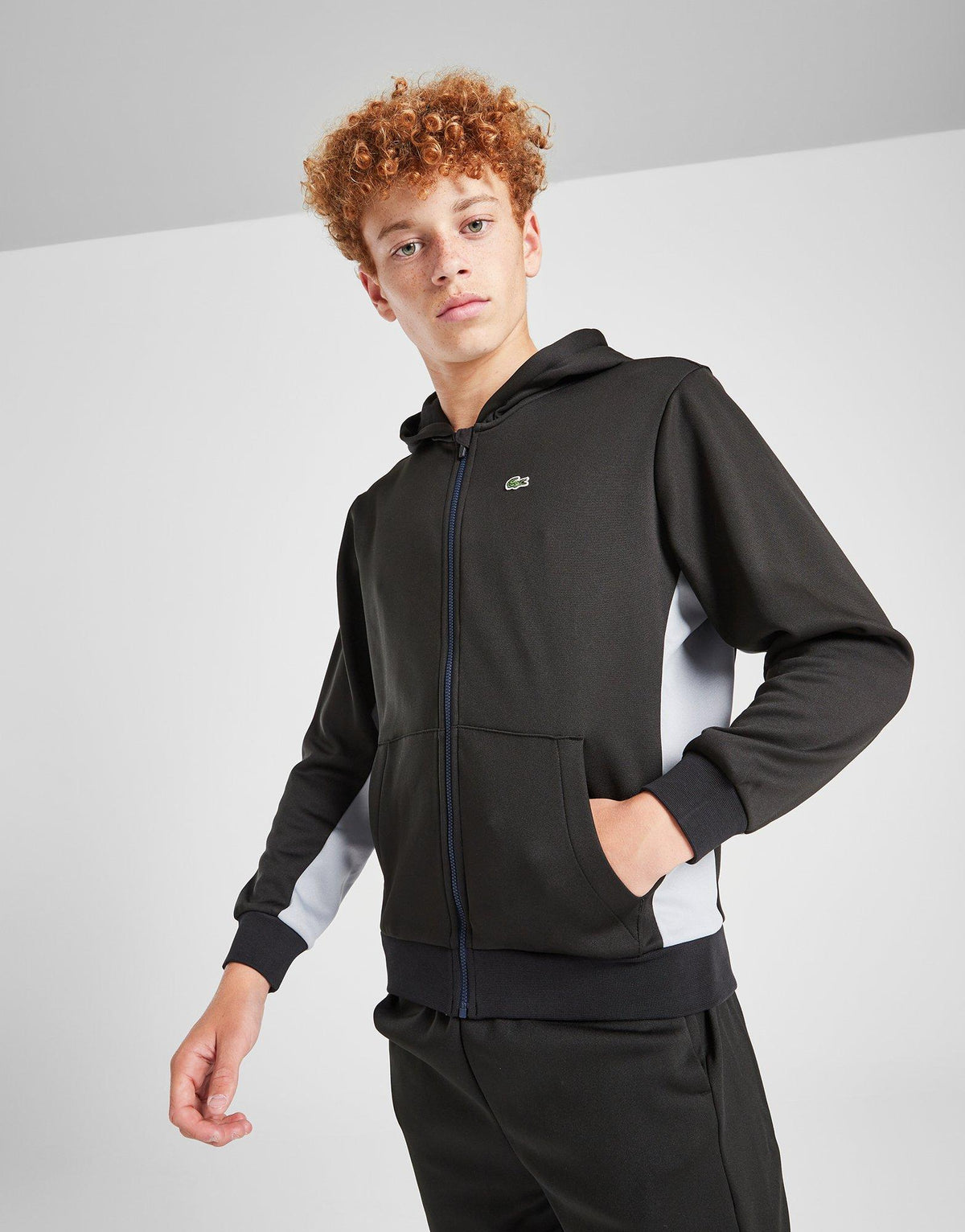 Poly Full Zip Hoodie Junior