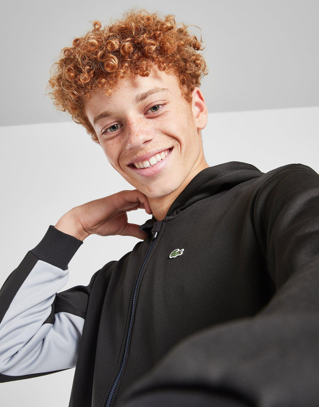 Poly Full Zip Hoodie Junior