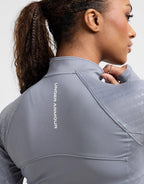 Emblem All Over Print Full Zip Top