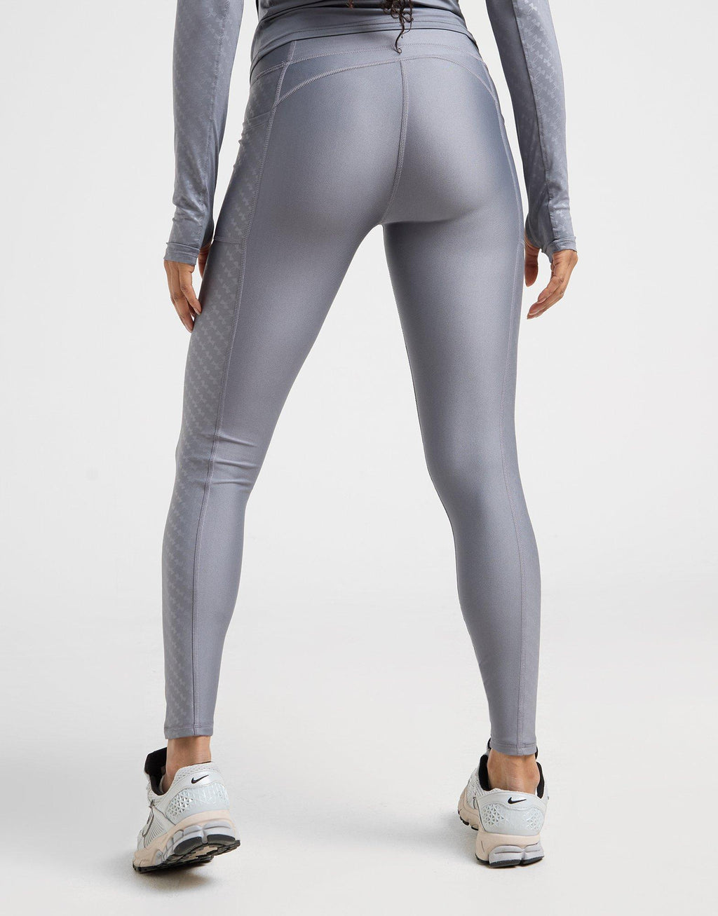 Embossed All Over Print Leggings