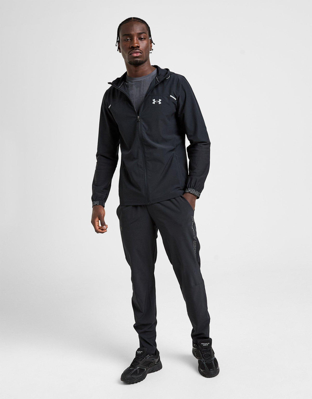 UA Vanish Woven Full Zip Jacket
