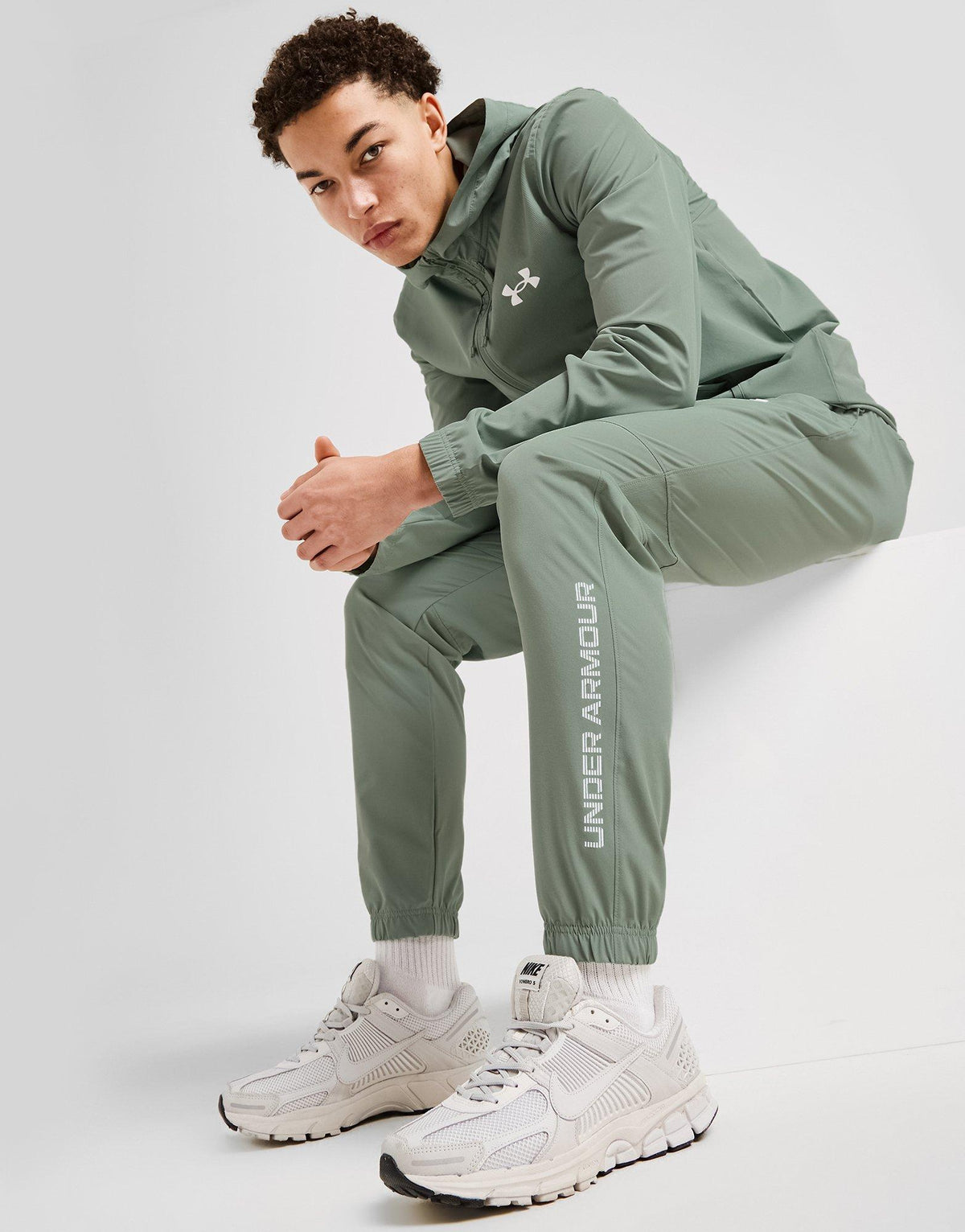 Lock-Up Woven Mix Track Pants