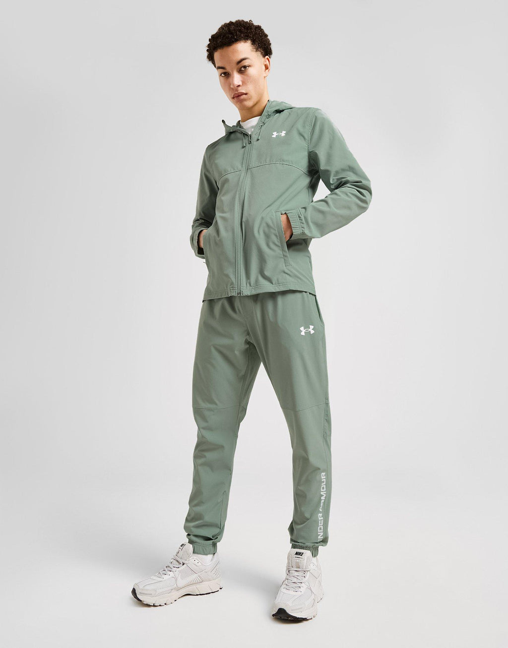 Lock-Up Woven Mix Track Pants