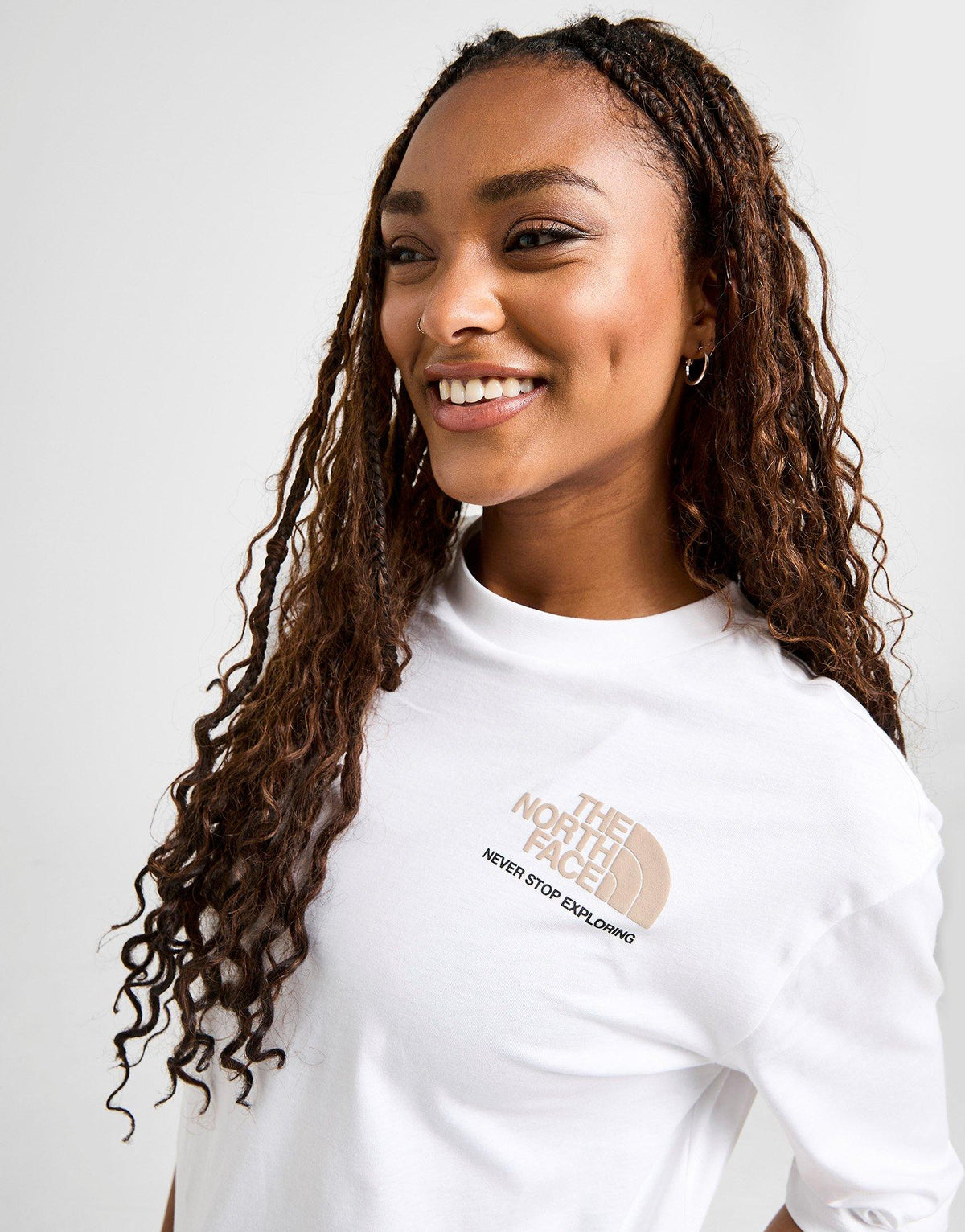 Swirl Graphic Boyfriend T-Shirt