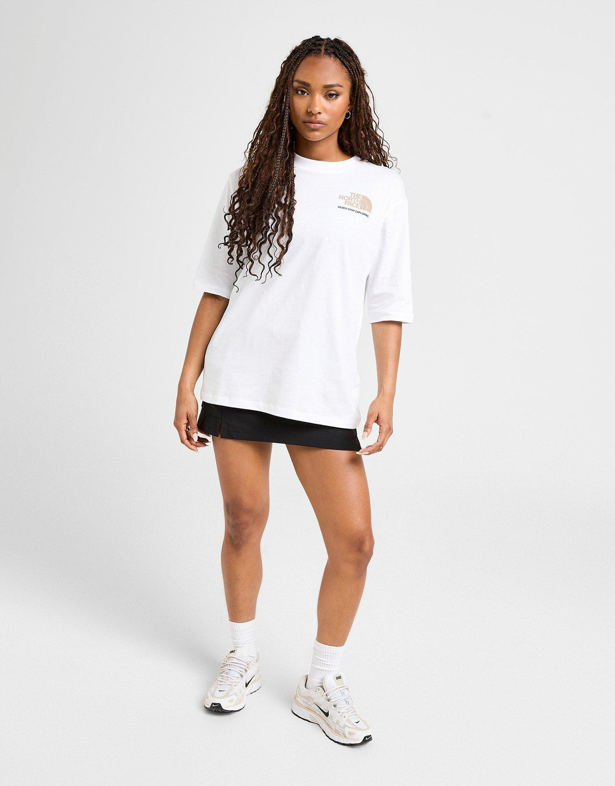Swirl Graphic Boyfriend T-Shirt