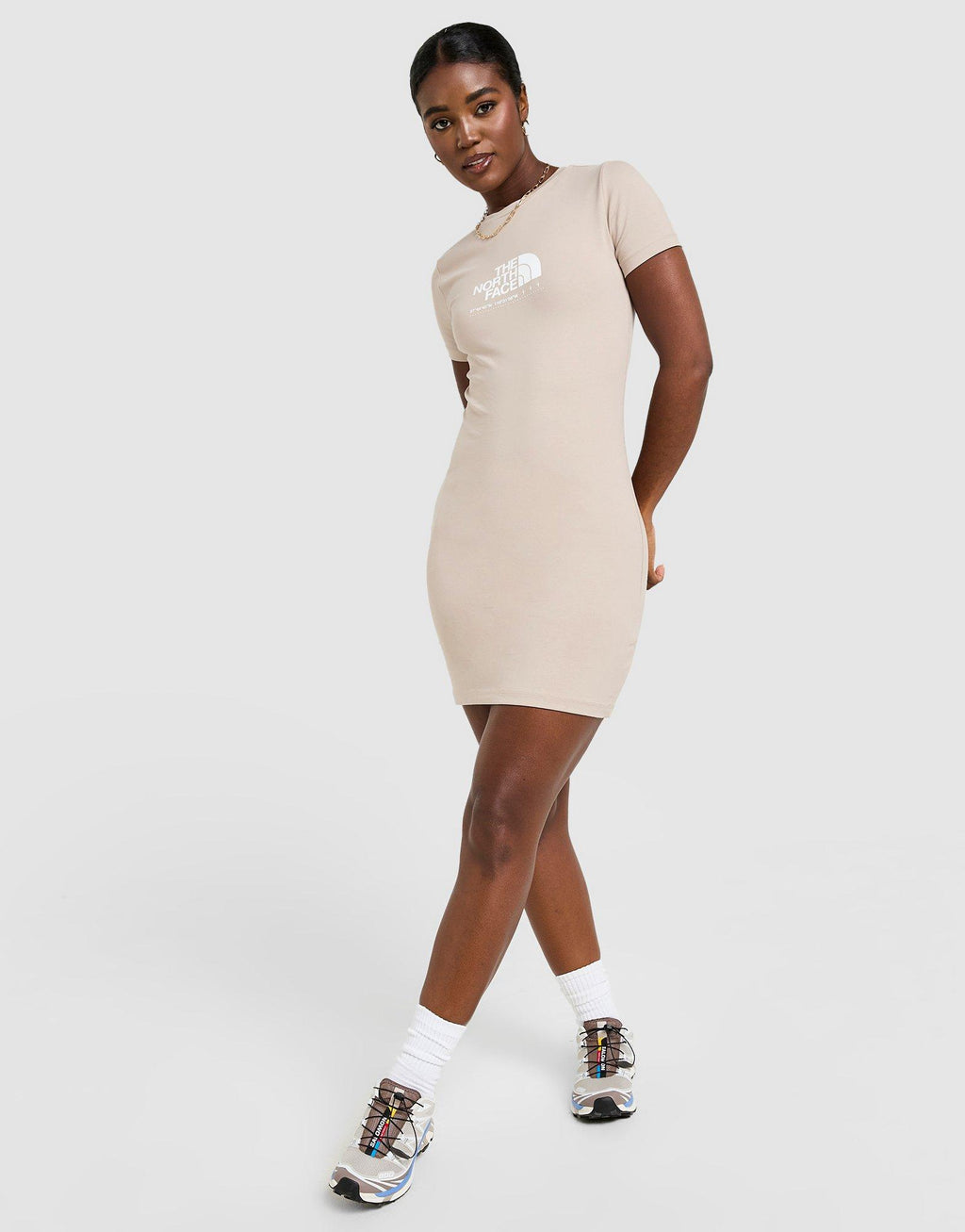 Tech Shine Slim Dress